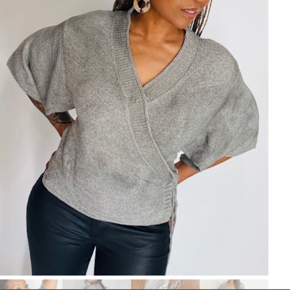 Kimono wrap cardigan